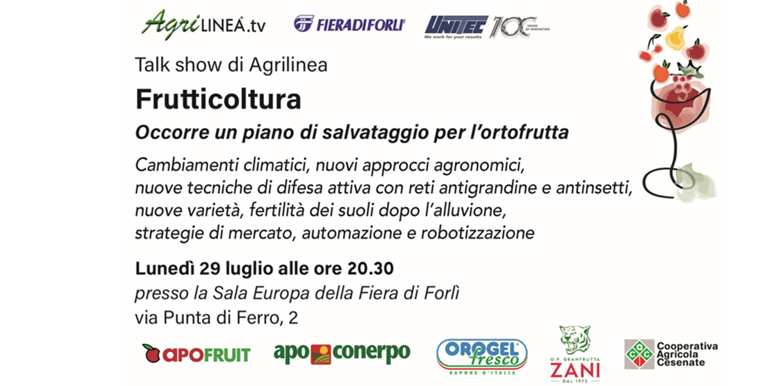 Frutticoltura: occorre un piano di salvataggio